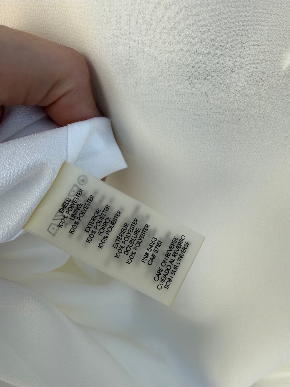 Calvin Klein Long-Sleeve Blouse - Picture 7 of 7